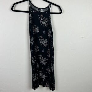 Mudd black foral sundress size small